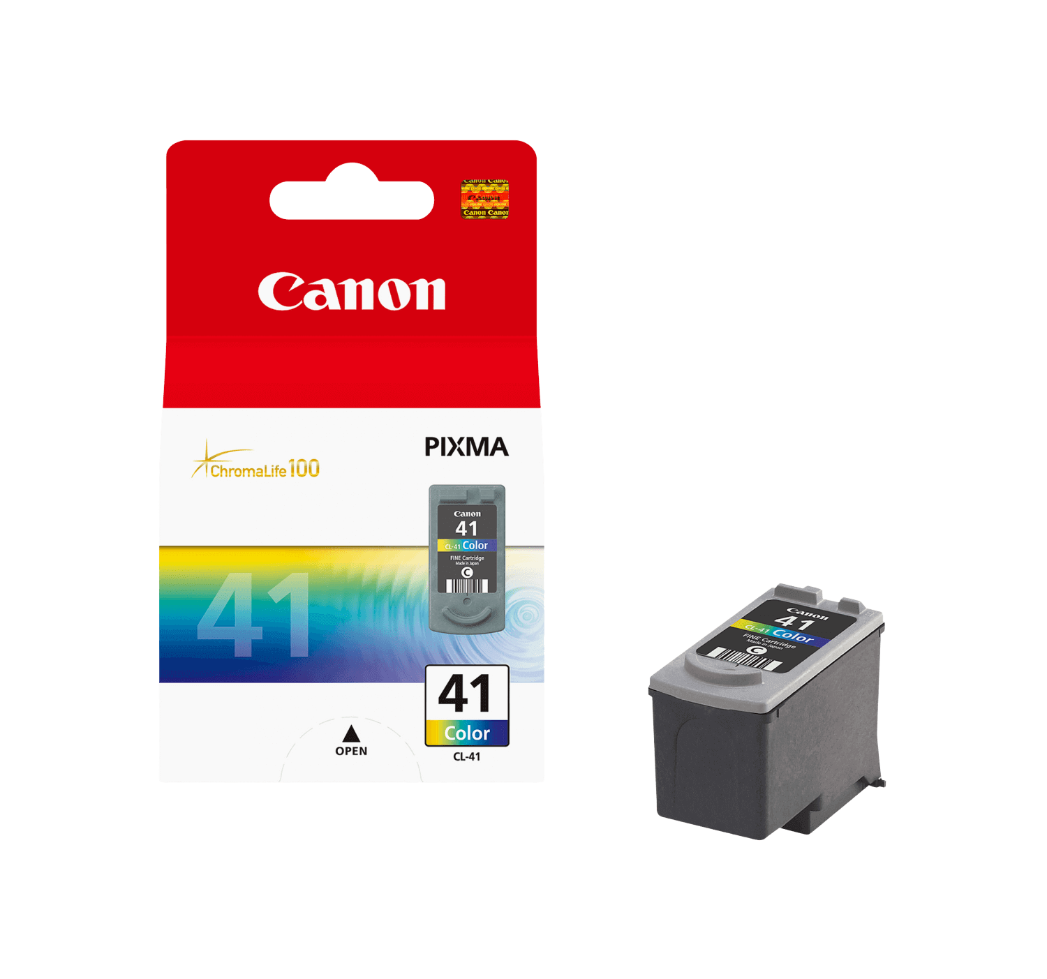 Canon CL-41 3 farver i én original blækpatron 12 ml. (0617B001)