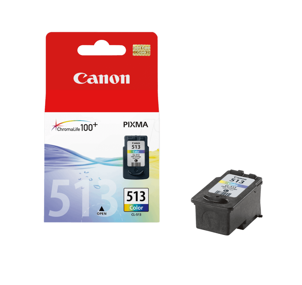 Canon CL-513 XL 3 farver i én original blækpatron 13 ml. (2971B001)