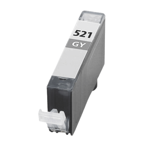 Canon CLI-521G grå kompatibel blækpatron 9 ml. (2937B001)