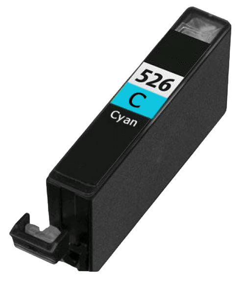 Canon CLI-526 C cyan kompatibel blækpatron 9 ml. (4541B001)