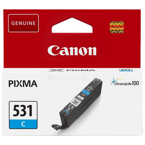 Canon CLI-531C cyan original blækpatron 8,2 ml. (6119C001)