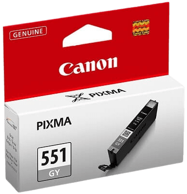 Canon CLI-551GY grå original blækpatron 7 ml. (6512B001)