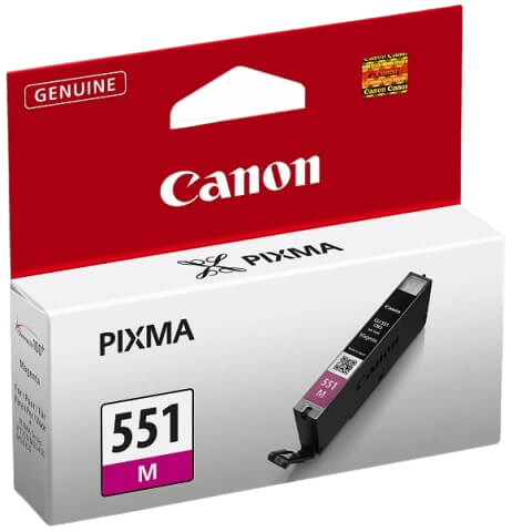 Canon CLI-551M magenta original blækpatron 7 ml. (6510B001)