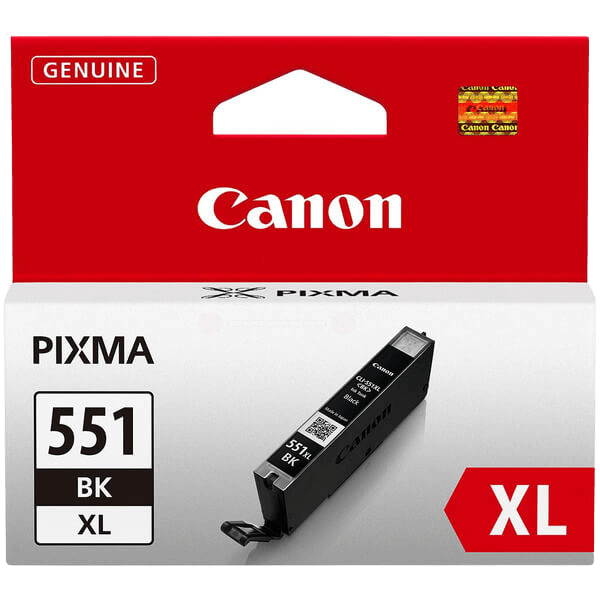 Canon CLI-551XLBK sort original blækpatron 11 ml. (6443B001)