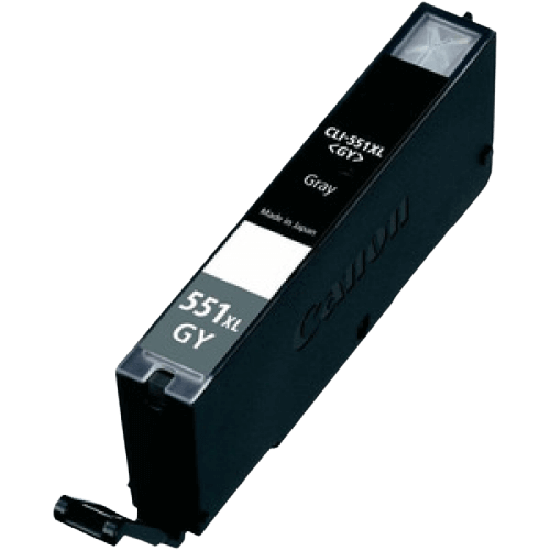 Canon CLI-551XLGY grå kompatibel blækpatron 12 ml. (6447B001)