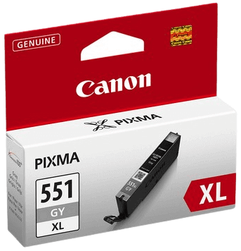 Canon CLI-551XLGY grå original blækpatron 11 ml. (6447B001)
