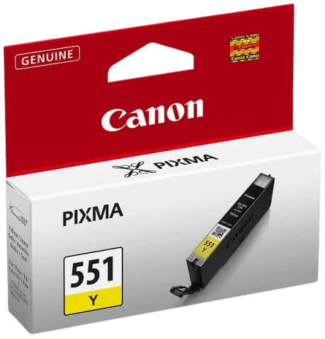 Canon CLI-551Y gul original blækpatron 7 ml. (6511B001)