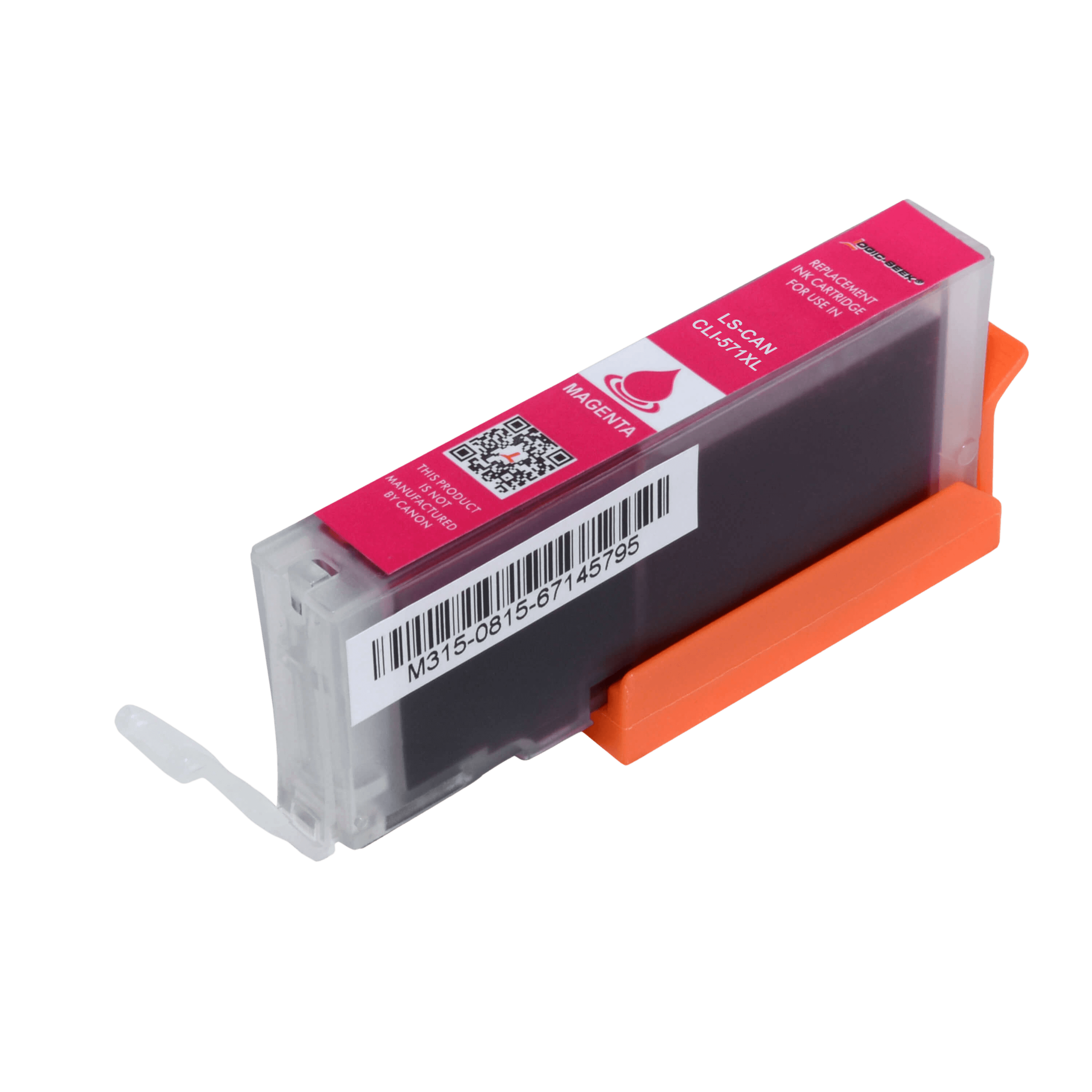 Canon CLI-571M XL magenta kompatibel blækpatron 12,2 ml. (0333C001)