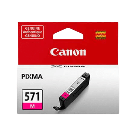 Canon CLI-571M magenta original blækpatron 7 ml. (0387C001)