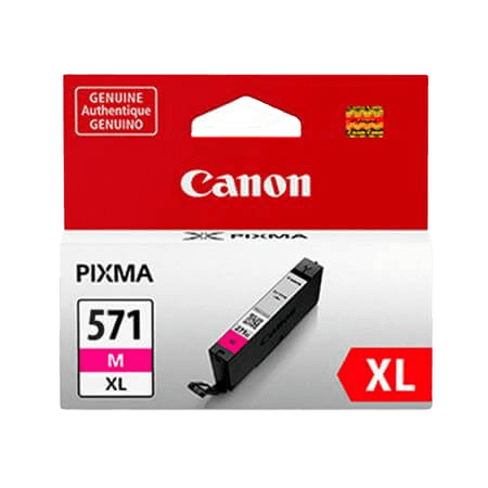 Canon CLI-571MXL magenta original blækpatron 11 ml. (0333C001)