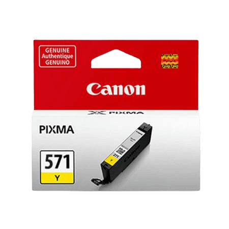 Canon CLI-571Y gul original blækpatron 7 ml. (0388C001)