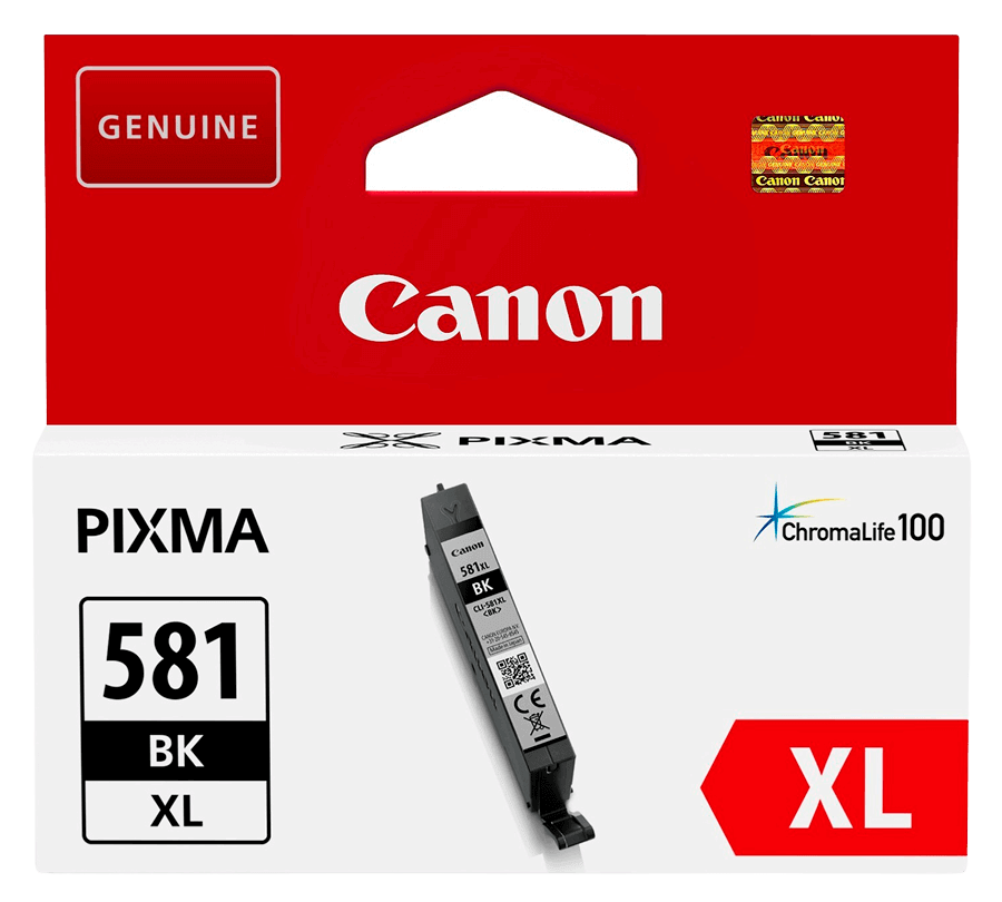 Canon CLI-581BK XL sort original blækpatron 8 ml. (2052C001)