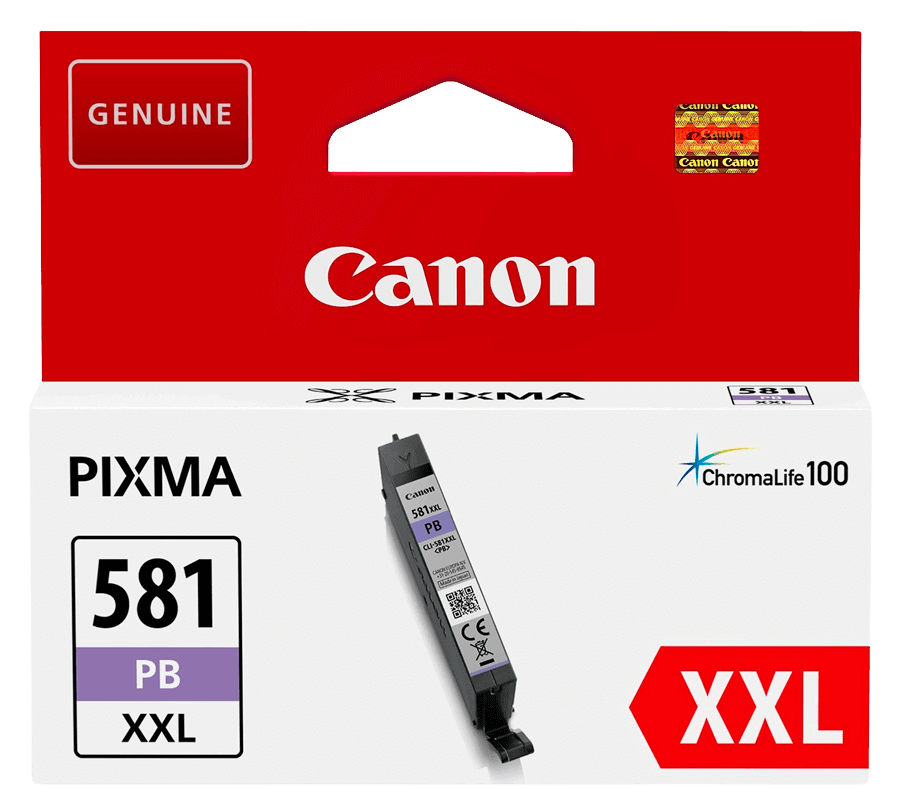 Canon CLI-581PB XXL foto blå original blækpatron 11 ml. (1999C001)