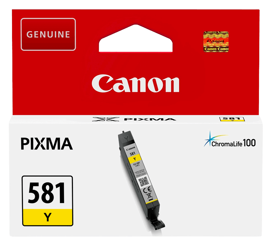Canon CLI-581Y gul original blækpatron 5 ml. (2105C001)
