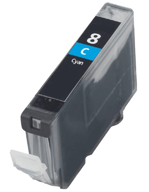 Canon CLI-8C cyan kompatibel blækpatron 13 ml. (0621B001)