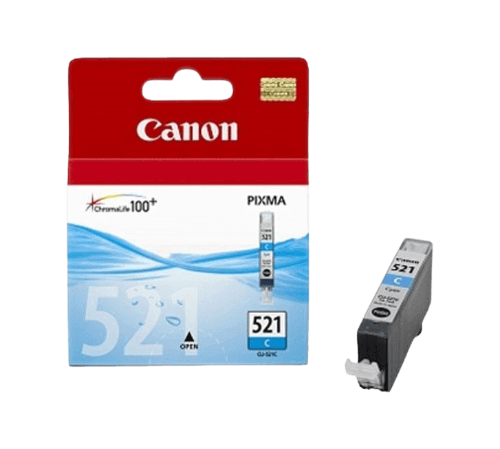Canon CLI521C cyan original blækpatron 9 ml. (2934B001)