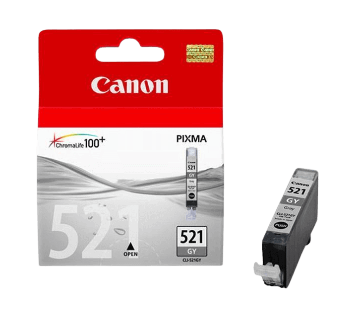Canon CLI521GY grå original blækpatron 9 ml. (2937B001)