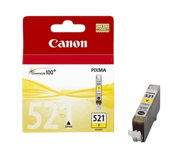 Canon CLI521Y gul original blækpatron 9 ml. (2936B001)
