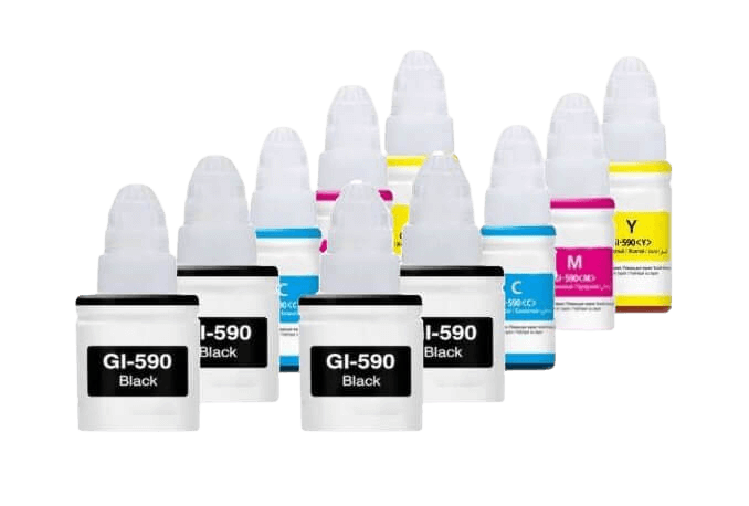 Canon GI-590 10 stk. rabatpakke Blæk refill 960 ml. - kompatibel
