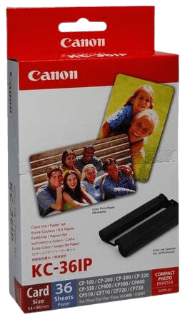 Canon KC-36IP 5 x 9 cm CMY original multipack 36 sider (7739A001)