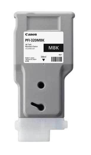 Canon PFI-320MBK XL mat sort original blækpatron 300 ml. (2889C001)