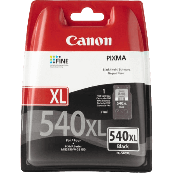 Canon PG-540XL sort original blækpatron 600 sider (5222B001)