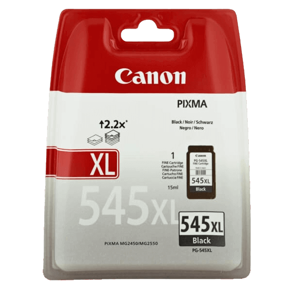 Canon PG-545XL sort original blækpatron 15 ml. (8286B004)