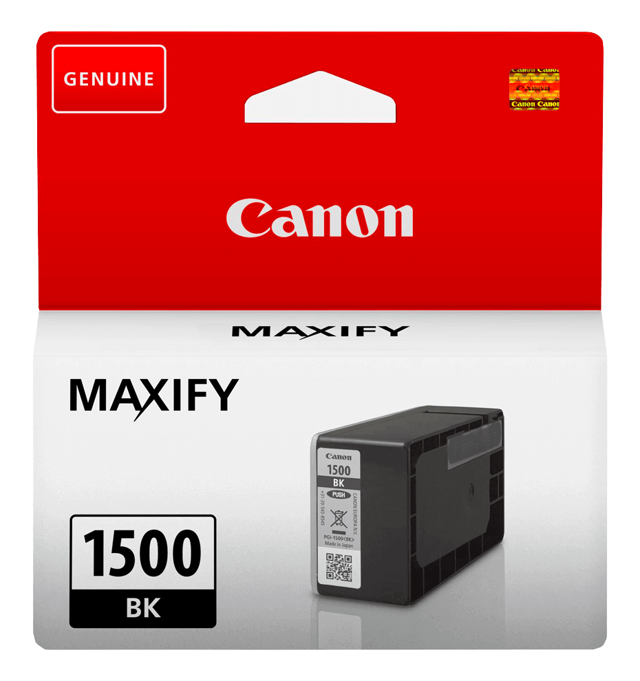 Canon PGI-1500BK sort original blækpatron 12,4 ml. (9218B001)