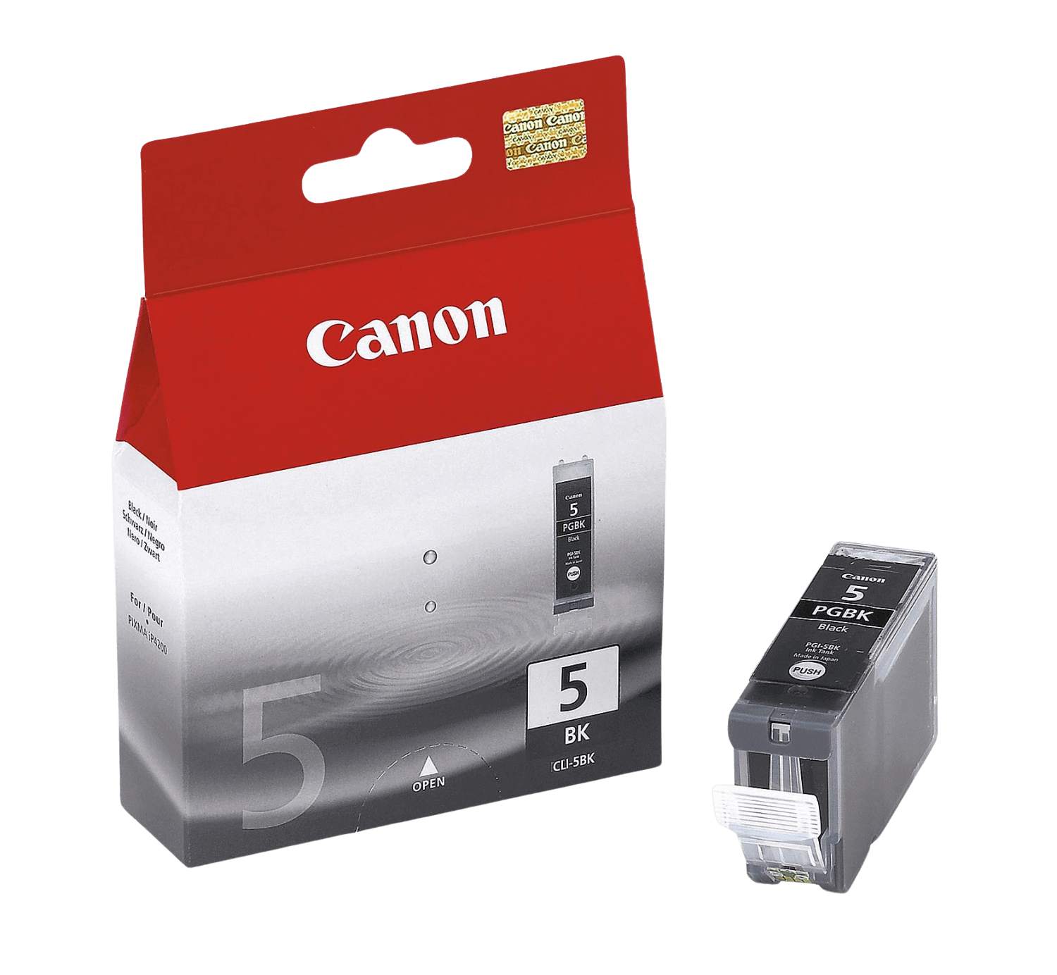Canon PGI-5 pigment sort original blækpatron 26 ml. (0628B001)