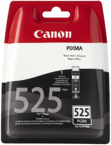 Canon PGI-525PGBK pigment sort original blækpatron 19 ml. (4529B001)