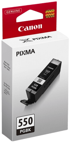 Canon PGI-550BK pigment sort original blækpatron 15 ml. (6496B001)