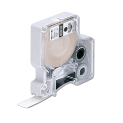 Dymo S0720590 12 mm x 7 m Sort tekst / Grøn tape kompatibel (45019)