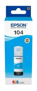 Epson 104 cyan original Blæk refill 70 ml. (C13T00P240)