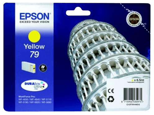 Epson 79 gul original blækpatron 6,5 ml. (C13T79144010)
