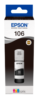 Epson 106 foto sort original Blæk refill 70 ml. (C13T00R140)