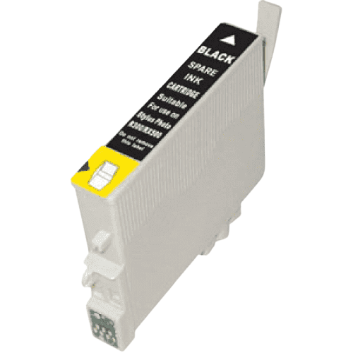 Epson T0481 sort kompatibel blækpatron 13 ml. (C13T04814010)