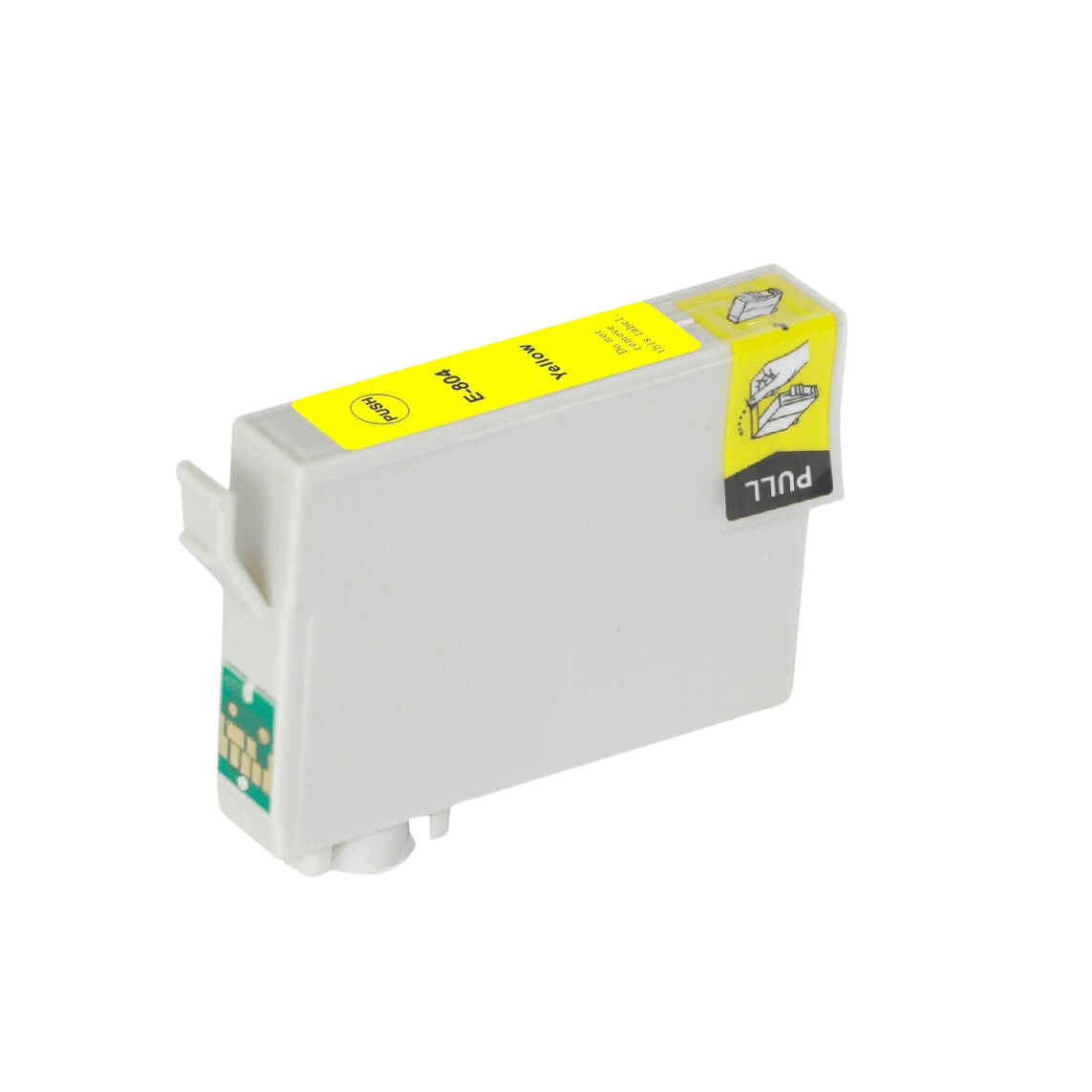 Epson T0804 gul kompatibel blækpatron 13 ml. (C13T08044011)