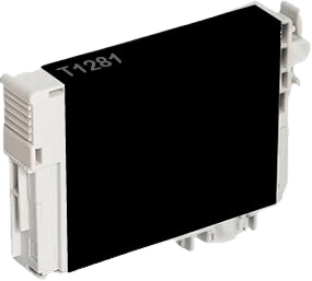 Epson T1281 sort kompatibel blækpatron 13 ml. (C13T12814011)