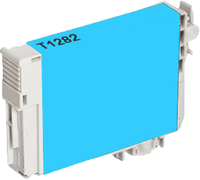 Epson T1282 cyan kompatibel blækpatron 11 ml. (C13T12824011)