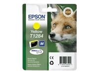 Epson T1284 gul original blækpatron 3,5 ml. (C13T12844012)