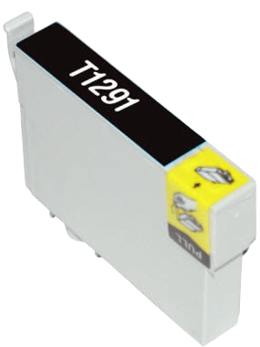 Epson T1291 XL sort kompatibel blækpatron 15 ml. (C13T12914011)