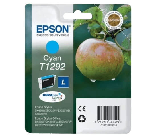 Epson T1292 XL cyan original blækpatron 7 ml. (C13T12924012)