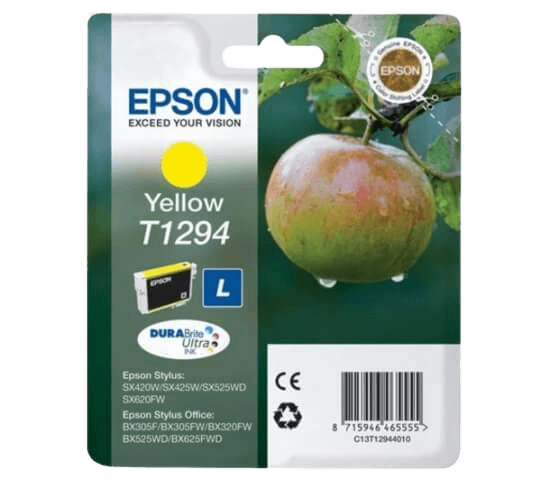 Epson T1294 XL gul original blækpatron 7 ml. (C13T12944012)
