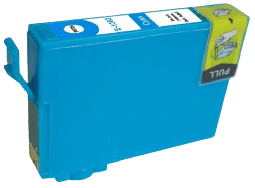 Epson T1302 XXL cyan kompatibel blækpatron 18 ml. (C13T13024010)
