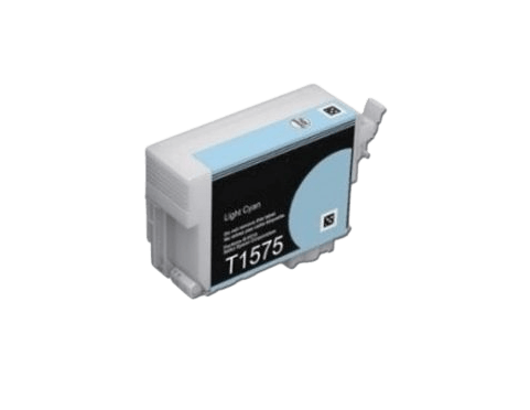Epson T1575 lys cyan kompatibel blækpatron 26 ml. (C13T15754010)