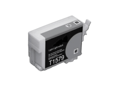 Epson T1579 light light sort kompatibel blækpatron 26 ml. (C13T15794010)