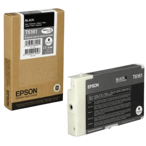 Epson T6161 sort original blækpatron 76 ml. (C13T616100)
