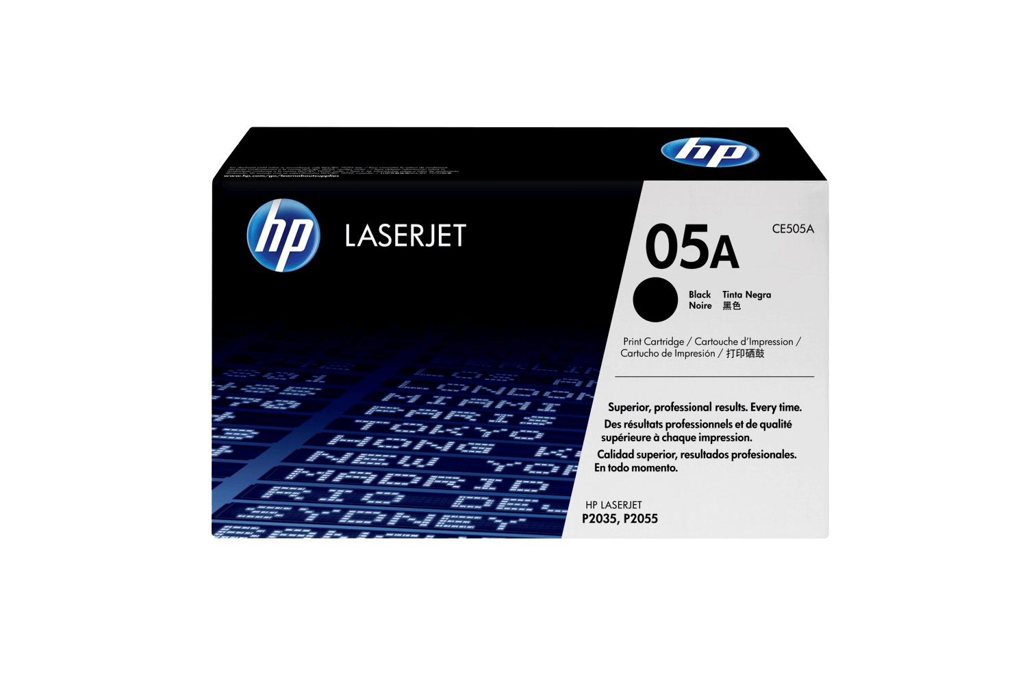 HP 05A sort original toner 2300 sider (CE505A)