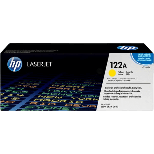 HP 122A gul original toner 4000 sider (Q3962A)