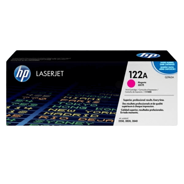 HP 122A magenta original toner 4000 sider (Q3963A)